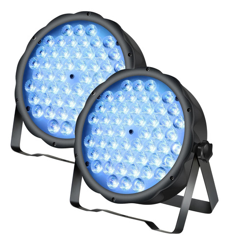 Led Par Lights 54 X 1.5w, Rgb Stage Lights Dmx Dj Luces...