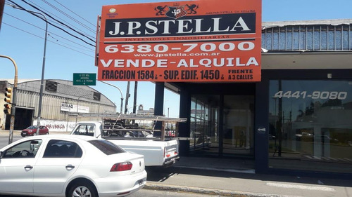 Imagen 2 de 30 de Local Comercial Y Galpón 1450 M² Cub. - Frente A 3 Calles Sobre Avenida - S.justo (ctro)