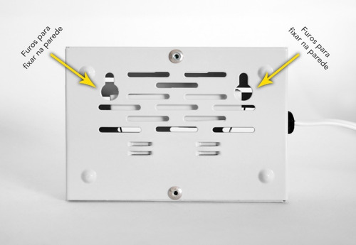 Kit C/3 Aparelho Elétrico Anti Mofo Fungo Ácaro Byemofo 220v Branco