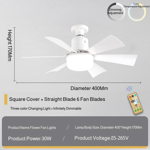 Para Ventilador Abanico Techo Lámpara Control Remoto