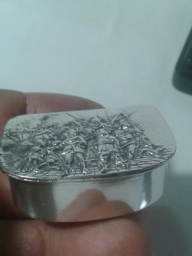 342 Se Vende Pastillero En Plata Ley 800 De Colección Unica