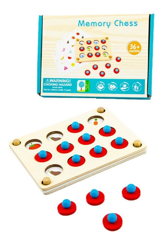 Juguete Desarrollo De La Memoria Montessori Memorice