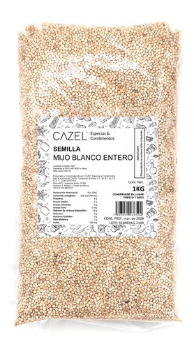 Mijo Blanco Entero Premium 1kg
