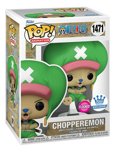 Figura De Acción Chopperemon 1471 - Flocked Funko Pop! Anime