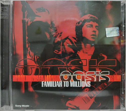 Oasis  Familiar To Millions Cd Doble Argentina 2000 