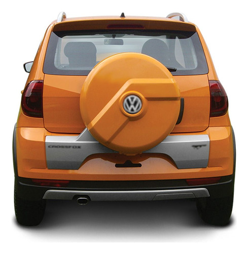 Kit Cubrellanta Vw Crossfox Naranja Atacama 2011-2017