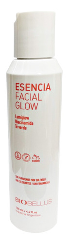 Esencia Facial Glow Biobellus X 125 Ml Niacinamida Te Verde