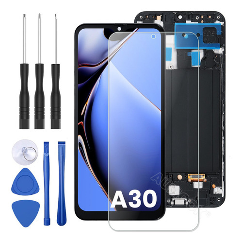 Pantalla Para Samsung A50 A30 Lcd Mostrar Táctil Conmarco