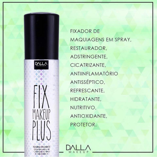 Imagem 2 de 4 de Fix Plus Dalla - Bruma Fixadora De Maquiagem