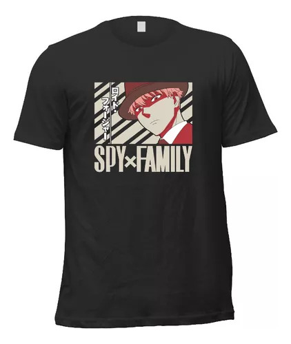 Remera Anime Spy X Family Loid Forger N03 A2 Unisex