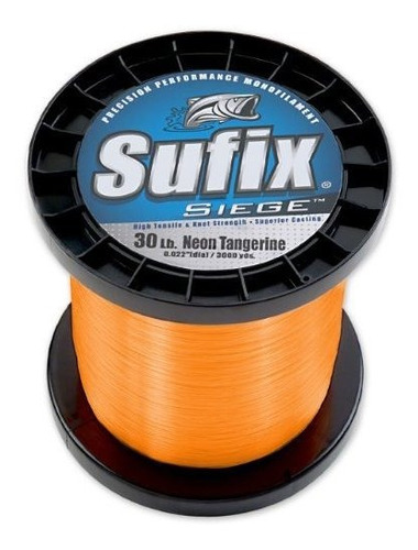 50 Yds Sufix Performance Hielo Fusible Linea Pesca Fuego