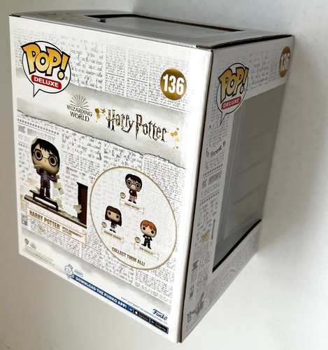 Funko Pop Deluxe Harry Potter Cartas 136 Exclusivo Hogwarts