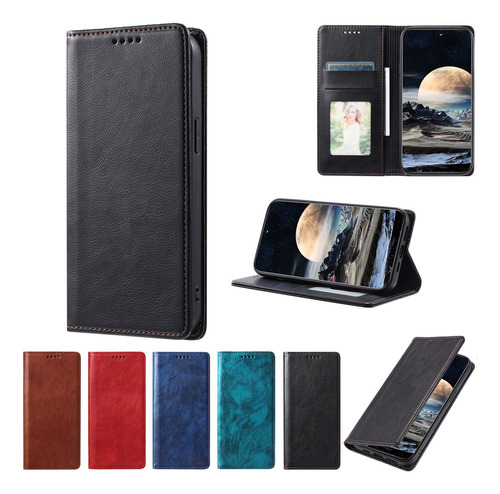 Funda Tipo Cartera For Teléfono Oppo A57 A56 A55 A54 A53