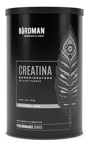 comprar Birdman Creatina Monohidratada 90 Servicios 450g Sin Sabor