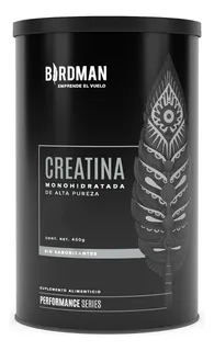 Birdman Performance Creatina Monohidratada En Polvo 450g Sabor Natural en Lata