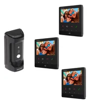 Comprar Video Portero Ip Antivandalico Hikvision Con 3 Monitores 4.3