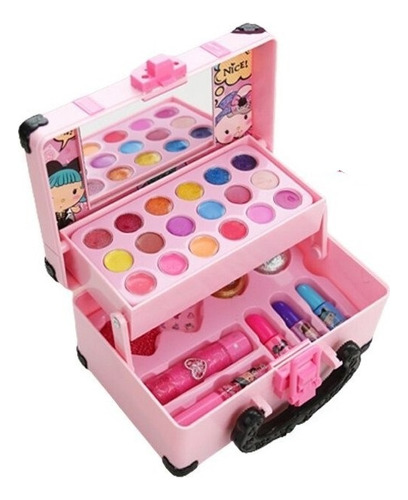 Caja De Juegos De Maquillaje For Niños, Juguete De Maquilla