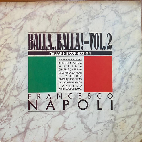 Disco Lp - Francesco Napoli / Balla..balla! Vol. 2. Album 