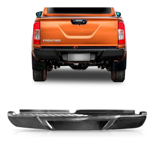 Envolvente Traseiro Frontier 2017 18 19 20 2021 Preto S/furo