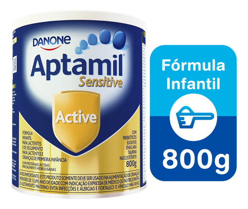 Fórmula Infantil Aptamil Sensitive Active 800g