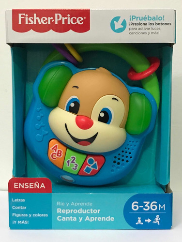Juguete Reproductor Canta Y Aprende Fisher Price (Usado)