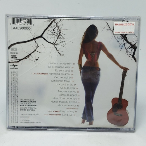 Cd Paula Fernandes - Meus Encantos Original Lacrado