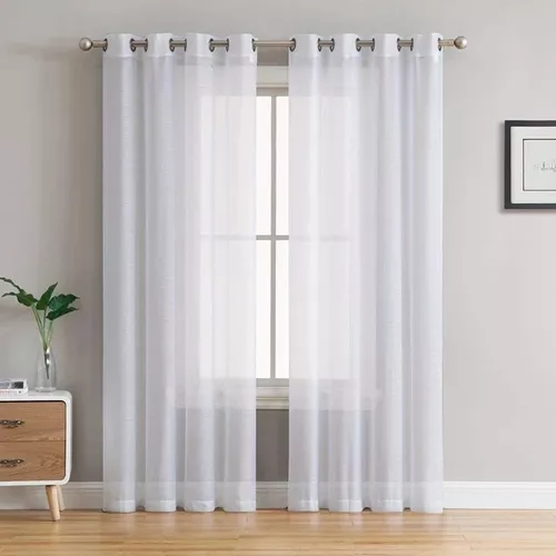 Cortinas Translucidas, Tergal Blanco