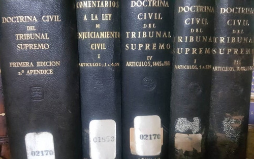 Doctrina Civil Del Tribunal Supremo. Editorial Aguilar