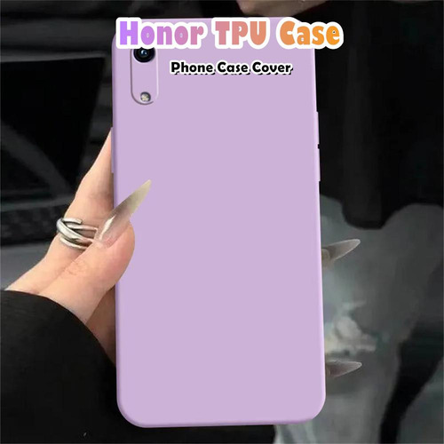 Funda De Teléfono De Silicona Para For Honor 9/10/80/90/100/200 Play 4t/5t/6t Magic 3/4/5 X6/7/8/9 Wind Chime Purple
