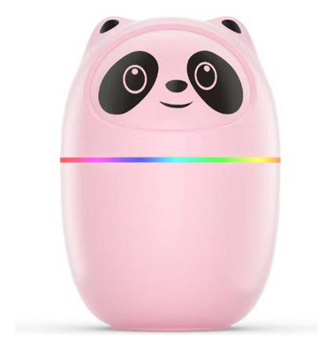 Humidificador Ultrasónico Panda Osito Aromatizador Usb Rgb