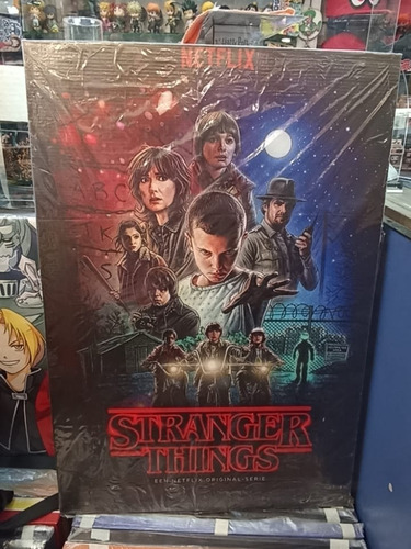 Cuadro Strangers Things Temporada 1 Impreso Tela Pvc 60x40