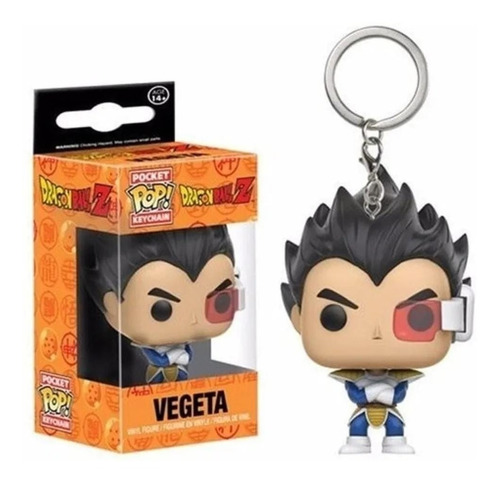 Llavero Funko Pop Keychain Vegeta Dragon Ball Coleccion