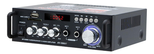 Amplificador Estéreo Adaptador De Ee. Uu. Enchufe Fm Hi Fi