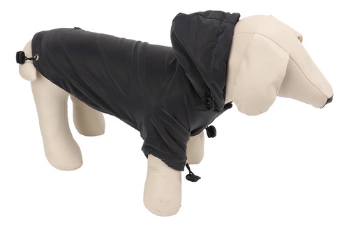 Abrigo De Perro Reflectante Ajustable A Prueba De Viento Par
