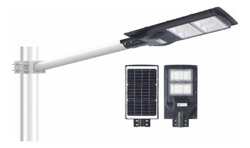 Lampara Solar De 300w Con Control Y Sensor  De Movimiento 