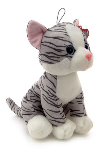 Peluche Gato Sentado 30cm Phiphitoys Ar1 3993 Ellobo