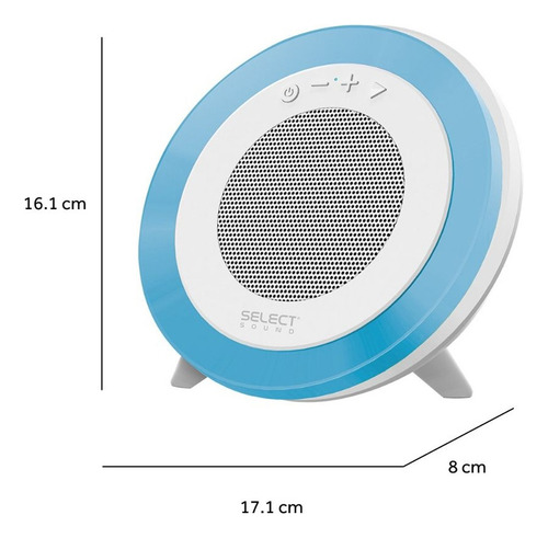 Bocina Bluetooth Portátil Select Sound Modelo Aura Luz Led Rgb Tws Radio Fm 5w BT235