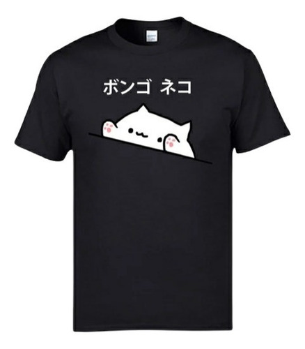 Franela Gato Kawaii Unisex 