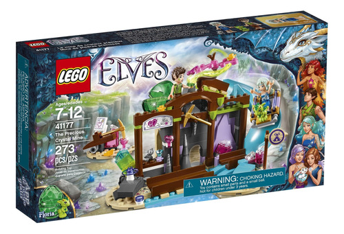 Set Juguete De Construc Lego Elves Mina De Cristales 41177