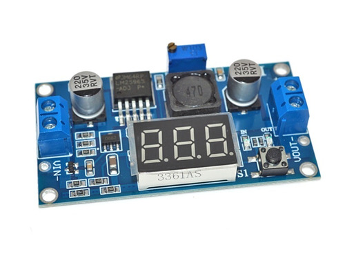 Módulo Reductor Lm2596 Convertidor De Potencia Emakers