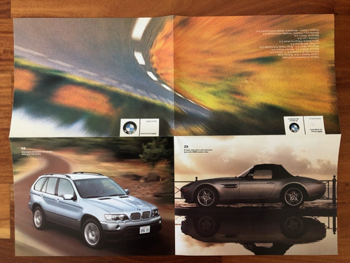 Folleto De Agencia Original De Bmw Gama 2000 En Olivos - Zwt (Usado)