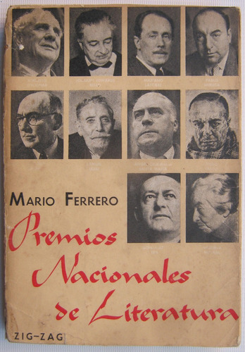 Premios Nacionales De Literatura Tomo I Mario Ferrero