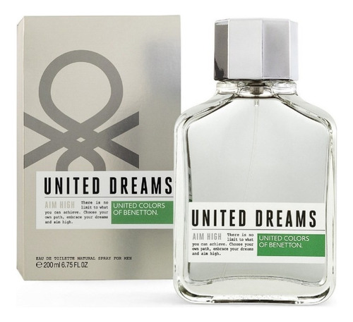 United Dreams Aim High Edt 200ml Silk Perfumes Ofertas