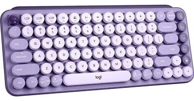 Logitech Pop Keys Wireless Mechanical Tenkeyless Keyboar Vvc