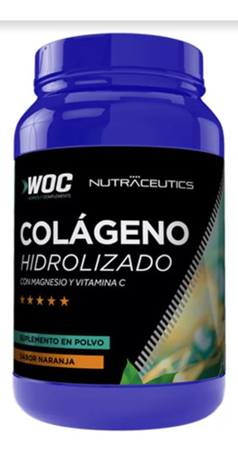 Colágeno Hidrolizado Nutraceutics 1kg Con Vit C Y Magnesio