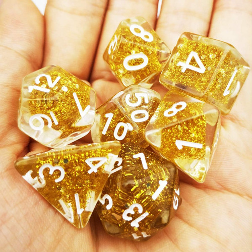 Juego De Dados Pjoy, Para Calabozos Y Dragones, De Resina