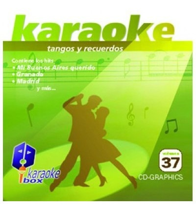 Cd+g Karaoke K-box Tangos Y Recuerdos