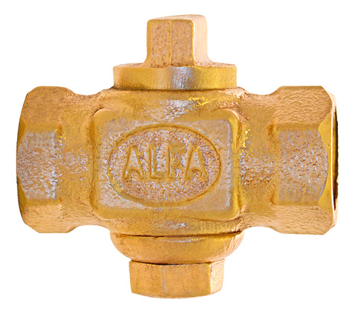 Válvula De Banqueta O Cuadro Roscable 19mm