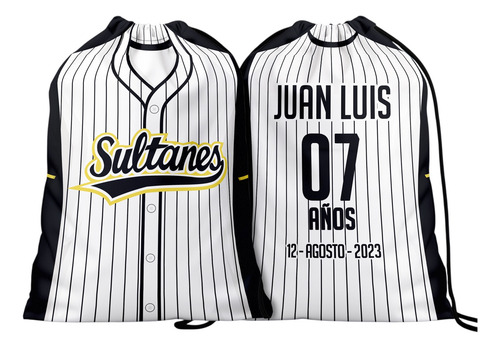 20 Morralitos Dulcero Baseball Fiesta Personalizado