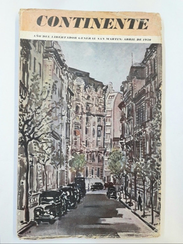 Revista Continente. N° 37. Año 1950